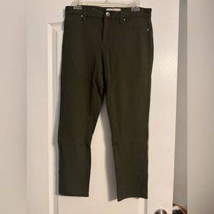 Calvin Klein Jeans Olive Green Slim Chinos